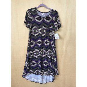LuLaRoe Womens Carly Medium Dress Unicorn NWT